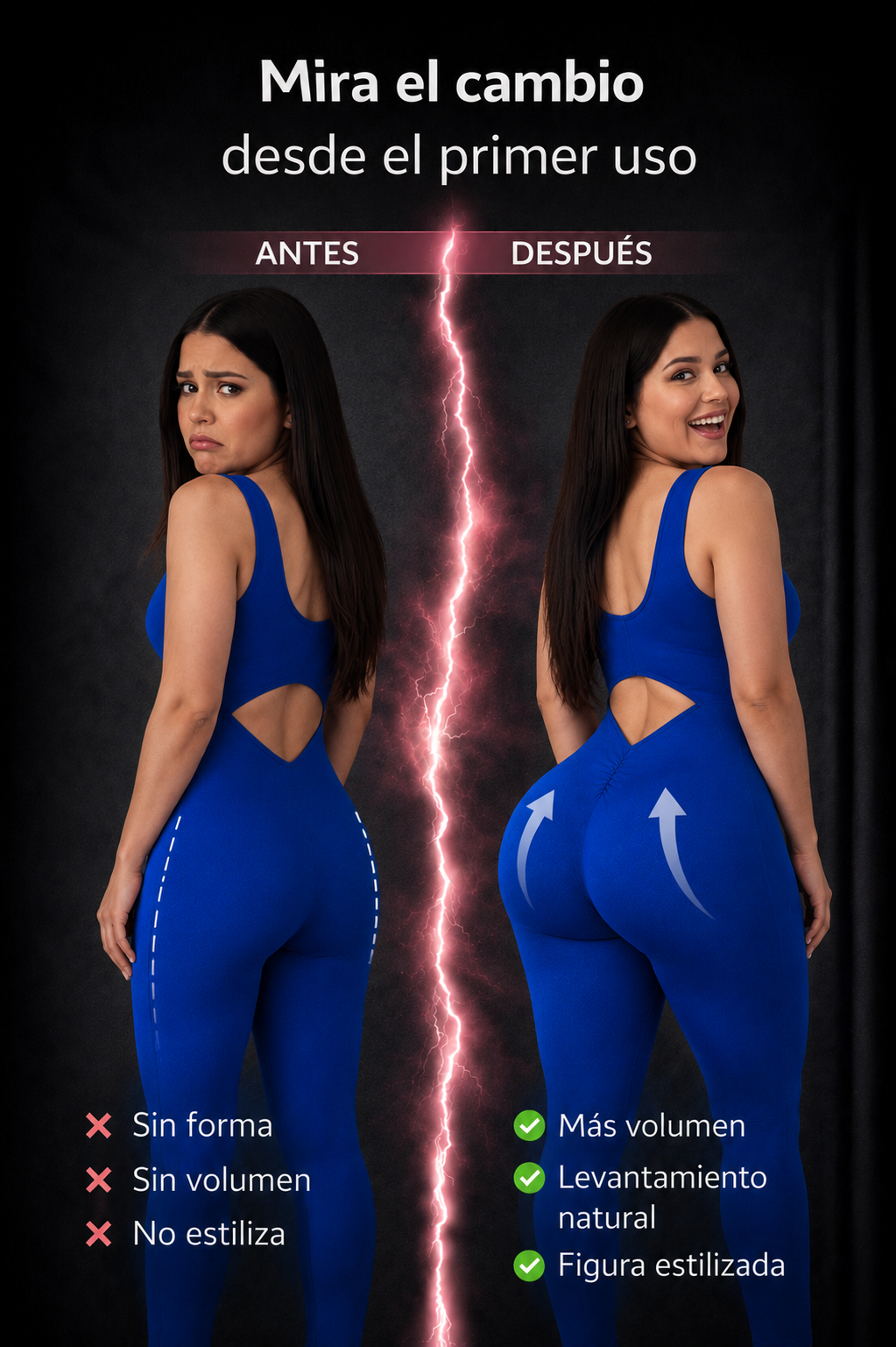 Curvy Enterizo Largo 2x1
