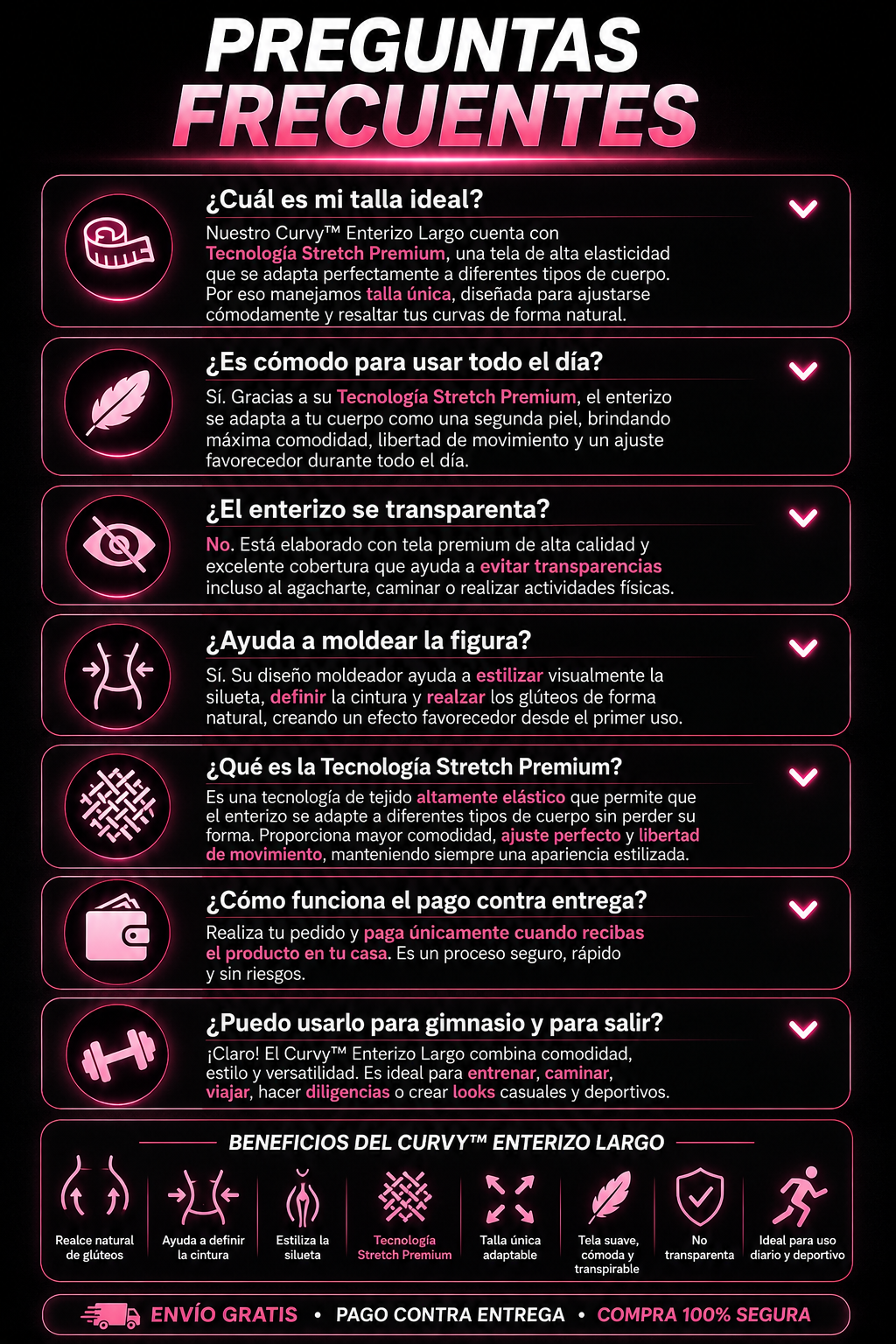 Curvy Enterizo Largo 2x1