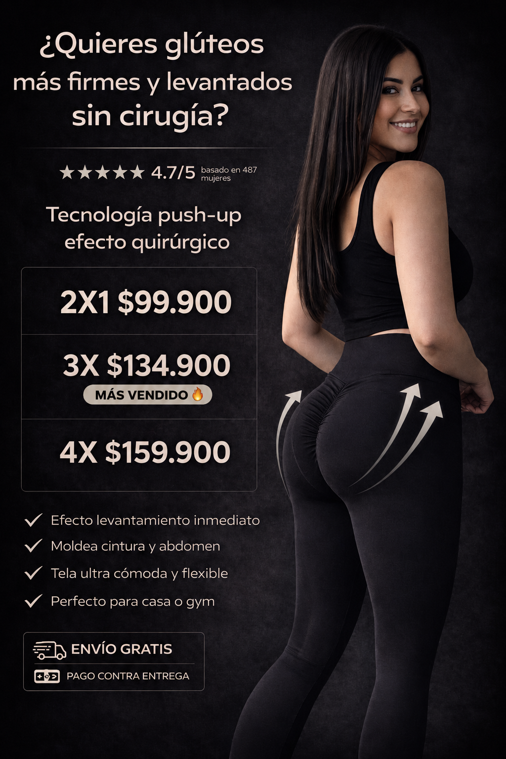 PROMO 2X1 Curvexa push up Leggings