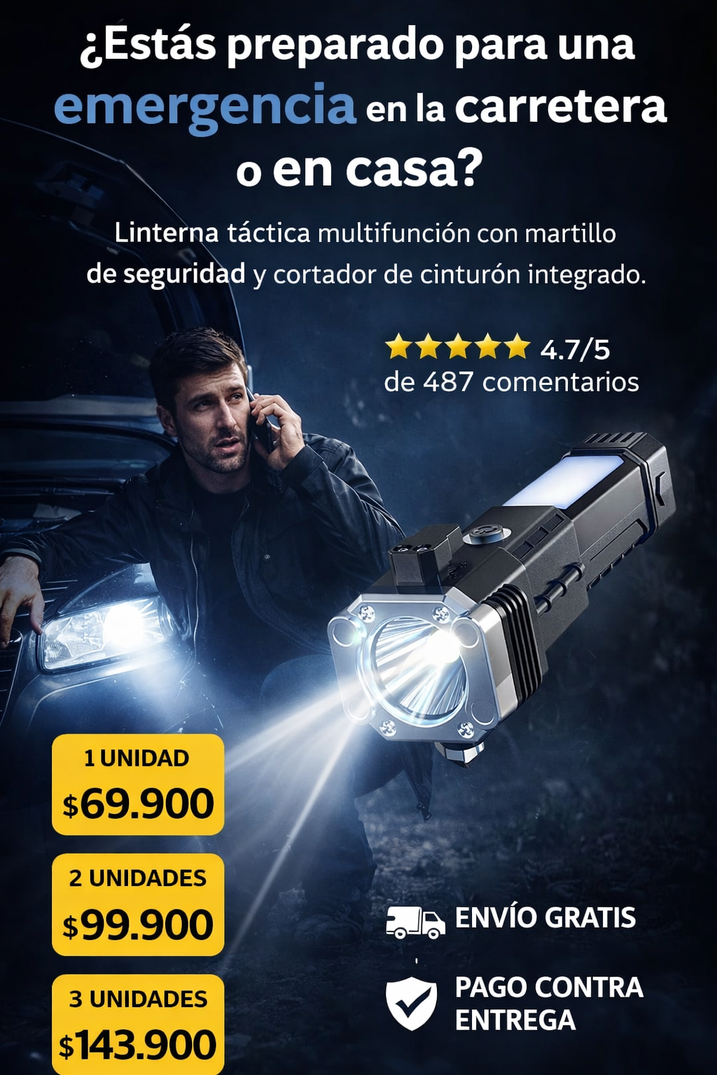 Titan Power Pro™ La herramienta que puede salvar tu vida en un accidente