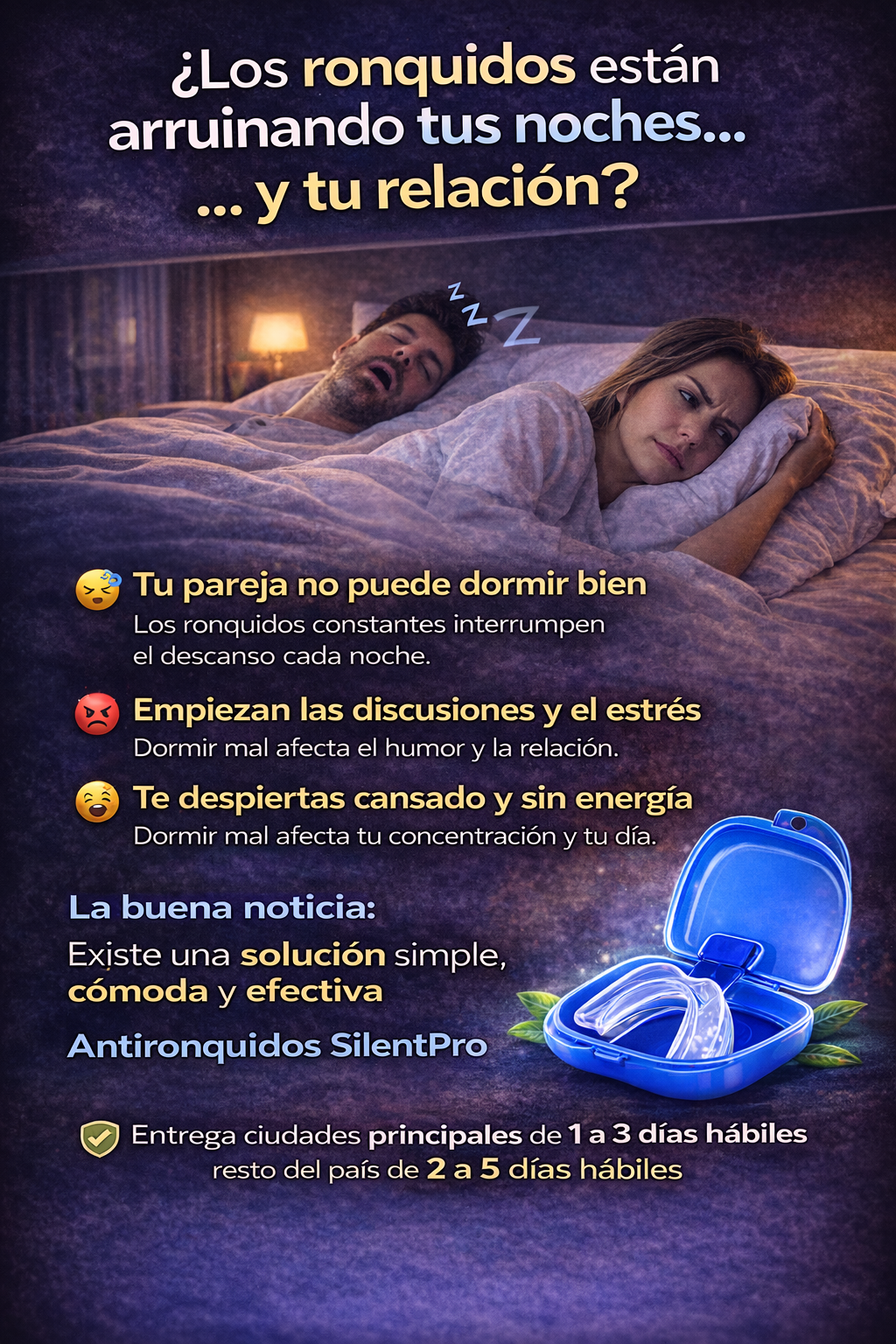 PROMO 2X1 Antironquidos SilentPro