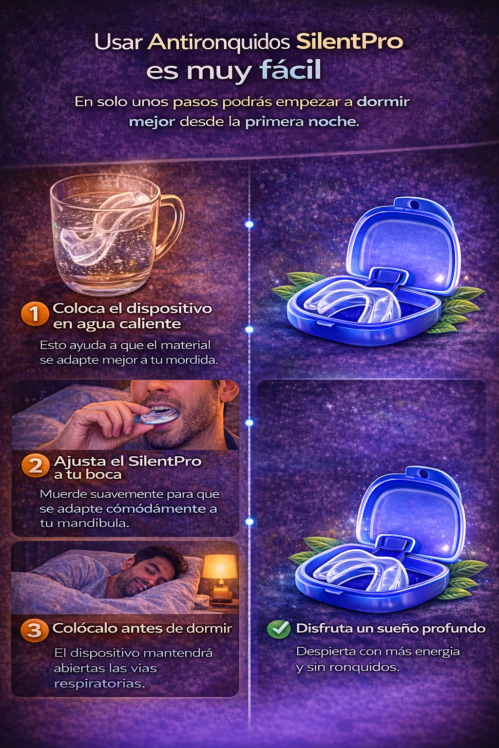 PROMO 2X1 Antironquidos SilentPro